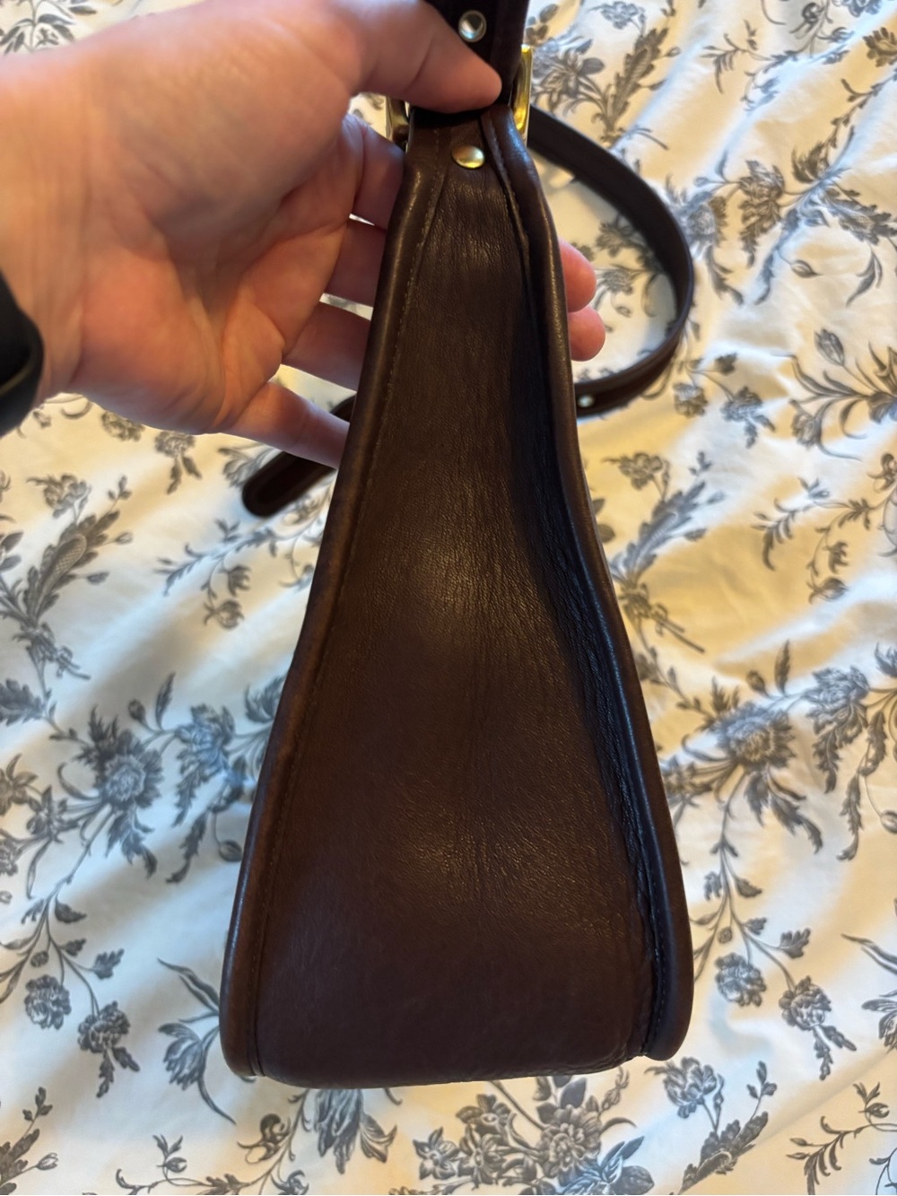 Authentic Coach LegJanice Bag 9950 Mahogany Leather 2007 Re Issue Vintage 2007 - Picture 6 of 9